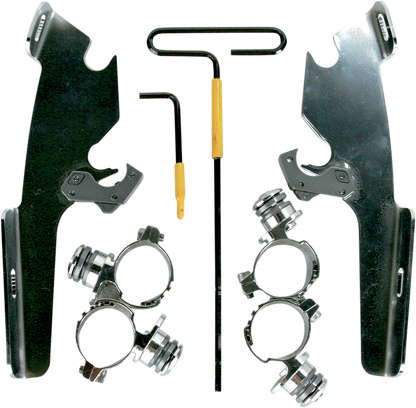MEMPHIS SHADES Fats/Slim Trigger Lock Mounting Kit - Kawasaki/Yamaha MEM8982