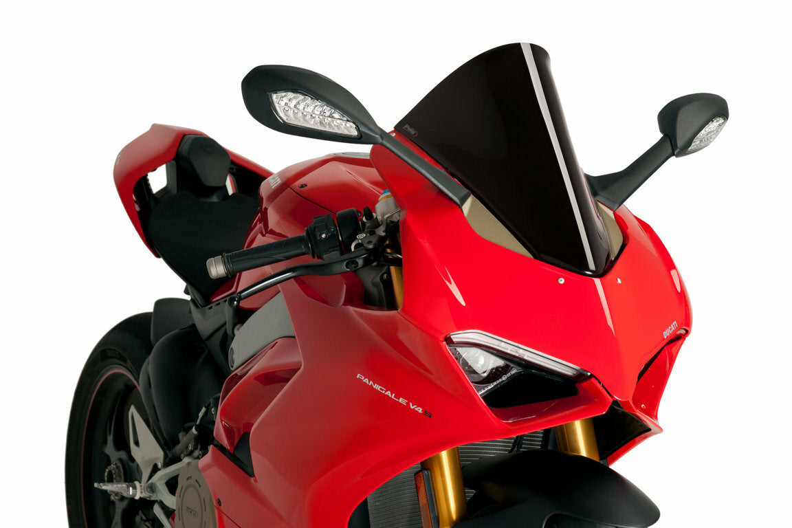 Windscreen Racing Black Duc