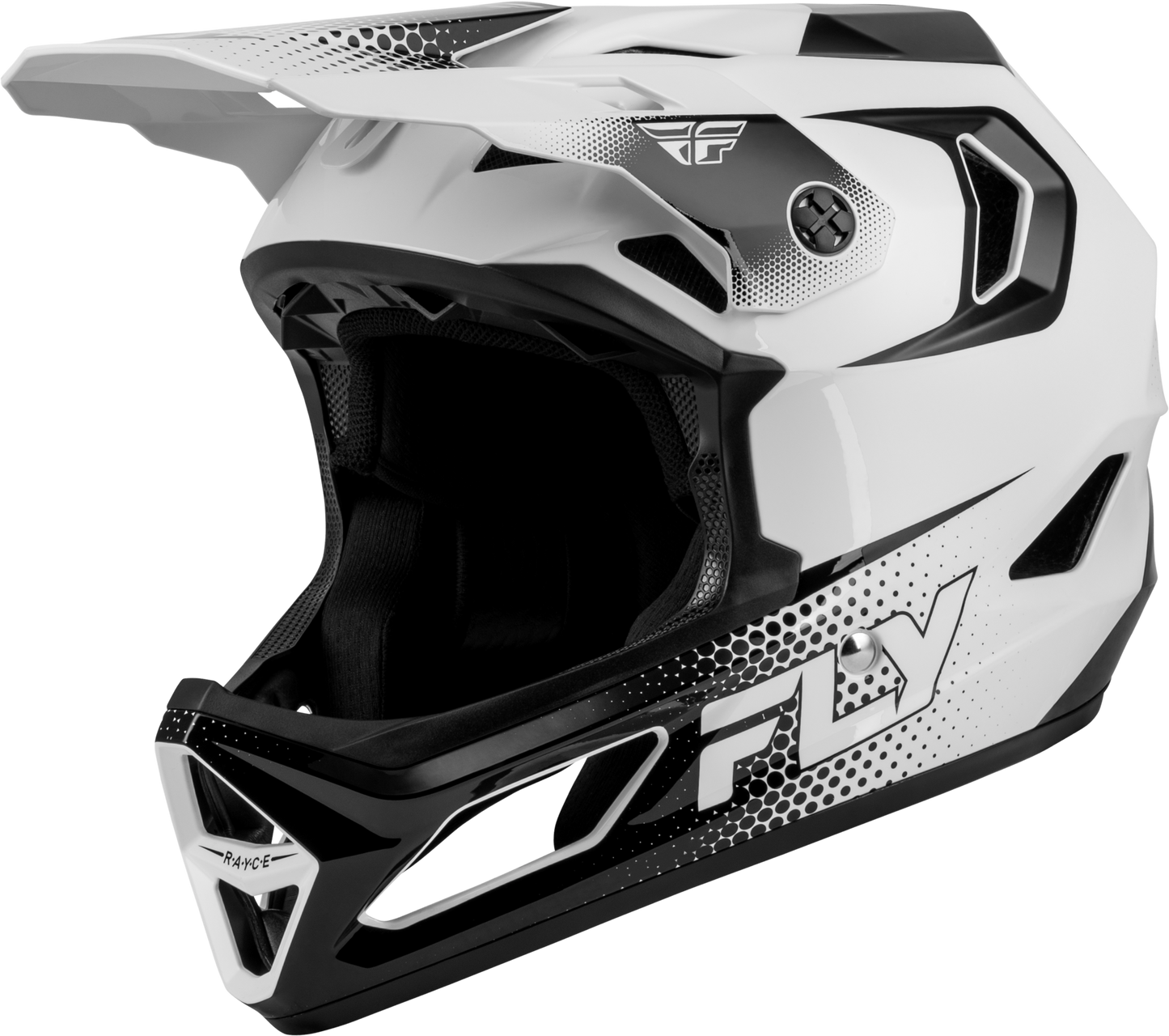 Rayce Sonar Bicycle Helmet White/Black Xl