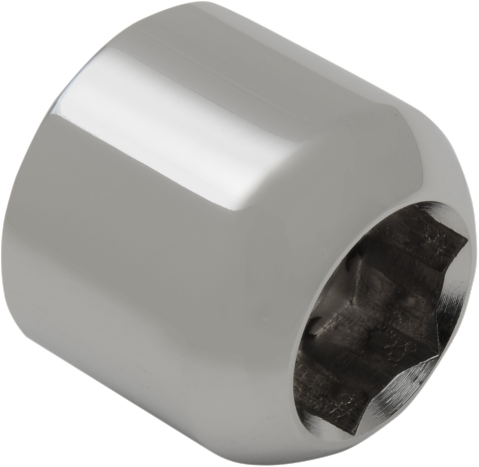 DRAG SPECIALTIES Axle Nut - Rear - Chrome - M24-1.5" Thread W16-0339-HWN