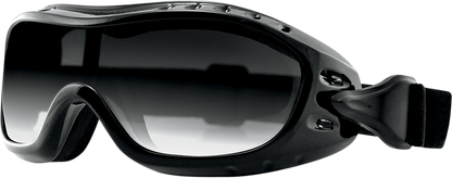 BOBSTER Night Hawk II Goggle - Gloss Black - Smoke Photochromic Lens BHAWK02