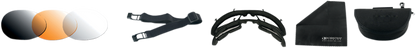 BOBSTER Raptor II Sunglasses - Matte Black - Interchangeable Lens BRA201