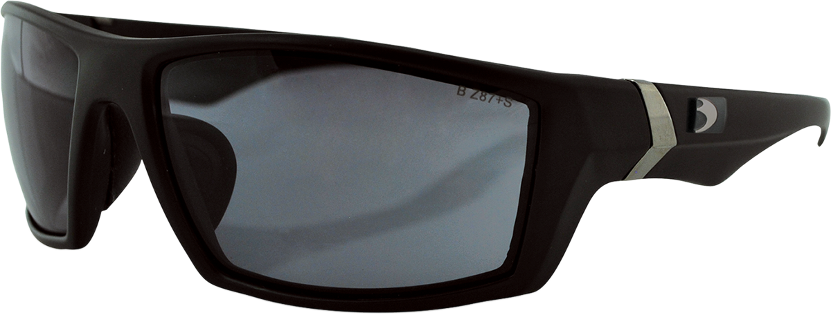 BOBSTER Whiskey Sunglasses - Matte Black - Smoke Lens EWHI002