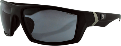 BOBSTER Whiskey Sunglasses - Matte Black - Smoke Lens EWHI002