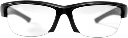 BOBSTER Decoder 2 Convertible Sunglasses - Matte Black - Clear Lens BDEC201