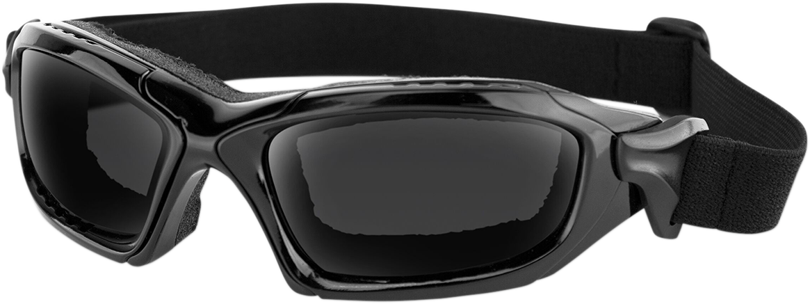 BOBSTER Diesel Goggle - Gloss Black - Interchangeable Lens BDSL001