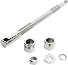 DRAG SPECIALTIES Axle Kit - Front - Chrome - '00-'06 Softail/Dyna 16-0317NU