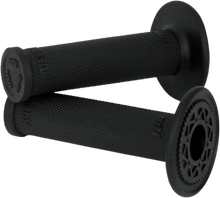 ODI Ruffian MX Single-Ply Grips - No Waffle - Black H00RFB