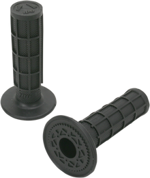 ODI Ruffian MX Full Waffle Single-Ply Grips - Black H02RFB