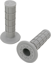 ODI Ruffian MX Full Waffle Single-Ply Grips - Gray H02RFG