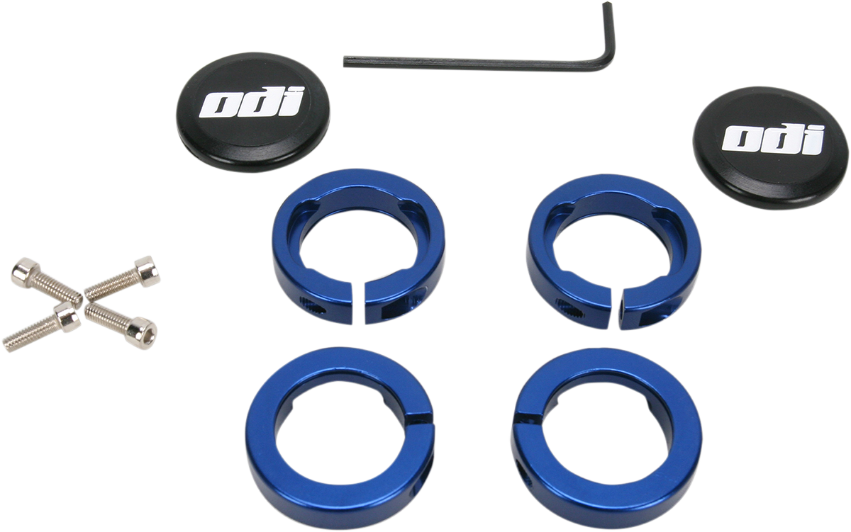 ODI Lock Jaw Clamps - Blue D70LJU