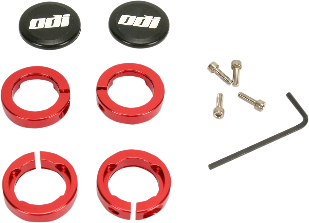 ODI Lock Jaw Clamps - Watercraft - Red L70LJR
