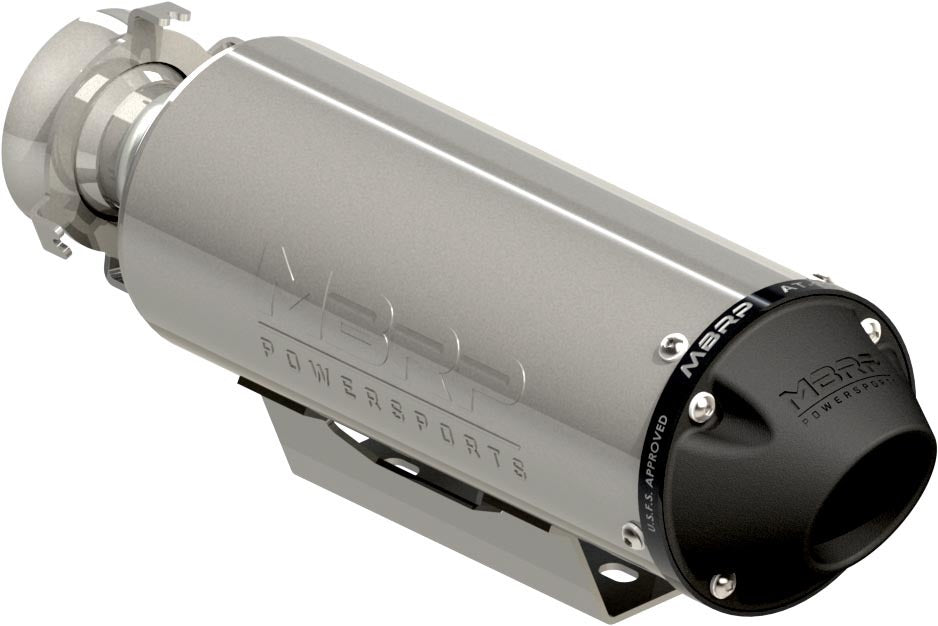 Single Slip On System W/ 5" Performance Muffler Blk Tip
