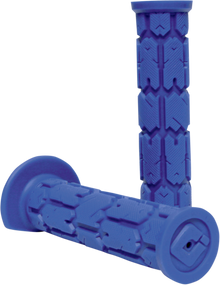 ODI Rogue Single-Ply ATV Grips - Blue J01RGBU