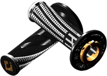 ODI Emig Pro V2 Lock-On Grips - White/Black H36EPBW