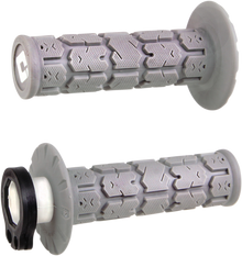 ODI V2 Rogue Lock-On Grips - Gray H36RGG