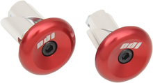 ODI Aluminum Handlebar End Plug - Red F71APR
