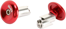 ODI Aluminum Handlebar End Plug - Watercraft - Red L71APR