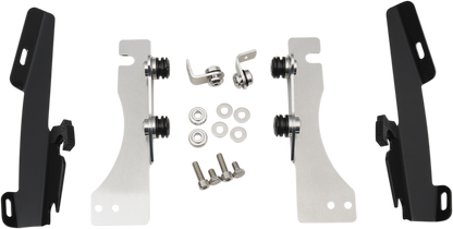 MEMPHIS SHADES Batwing Trigger Lock Mounting Kit - VL 800 - Black MEM8993