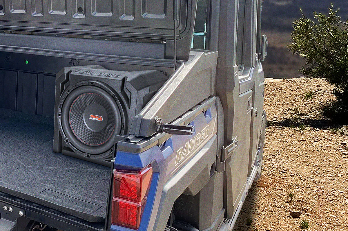 Universal Sub Box W/10" Sub/Amp
