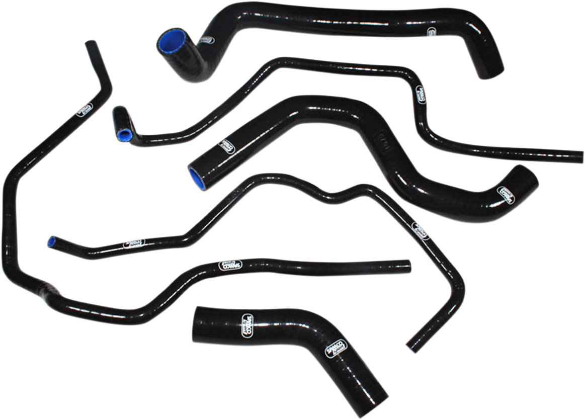 SAMCO SPORT Radiator Hose Kit - Black - Triumph TRI-14-BLK