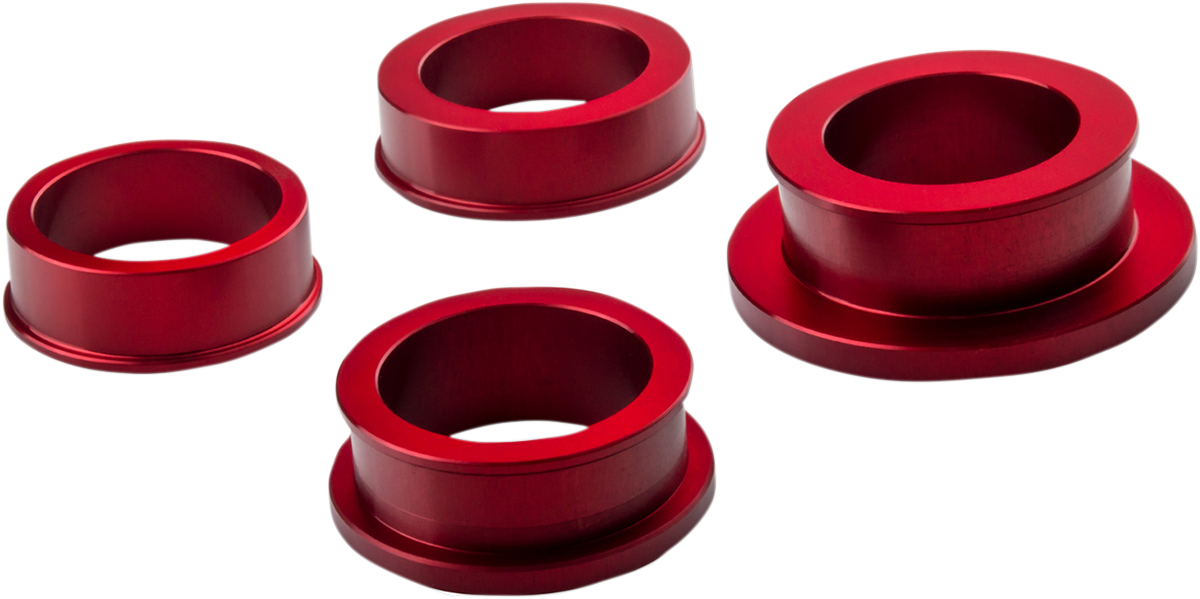 DRIVEN RACING Wheel Spacer - Captive - Red - '07-'12 Kawasaki ZX-6R DCWS-002