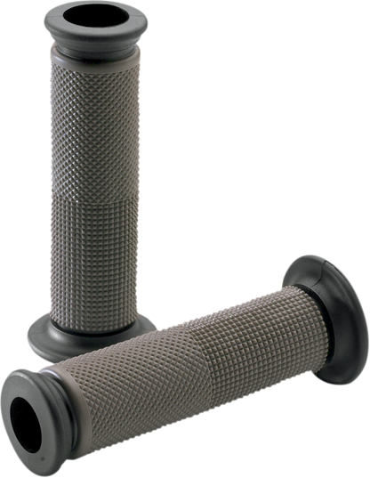 DRIVEN RACING Superbike Grips - Open - Gray D091GYO