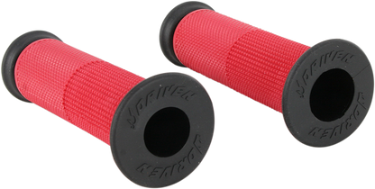 DRIVEN RACING Superbike Grips - Open - Red D091RDO