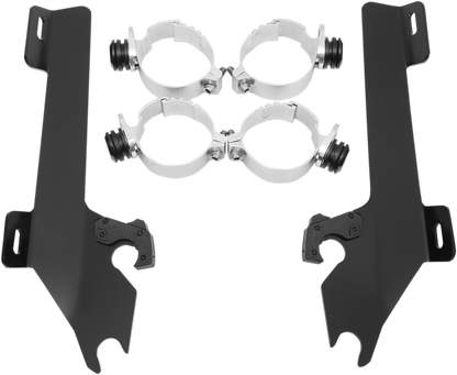 MEMPHIS SHADES Batwing Trigger Lock Mounting Kit - VTX 1800 - Black MEM8996
