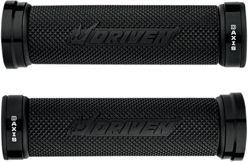 DRIVEN RACING D-Axis Grips - Black/Black DXG-BK