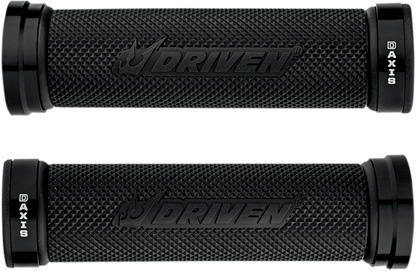 DRIVEN RACING D-Axis Grips - Black/Black DXG-BK