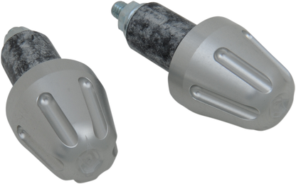 DRIVEN RACING V.1 Handlebar End Weight - Silver DBEWSL