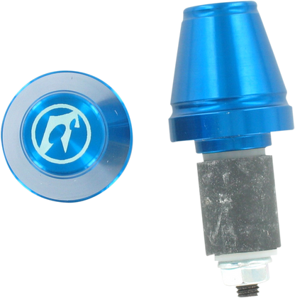 DRIVEN RACING V.2 Handlebar End Weight - Blue DBEW2-BL