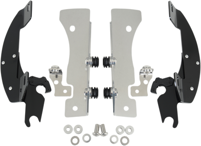 MEMPHIS SHADES Batwing Trigger Lock Mounting Kit - XV16/17 - Black MEM8998