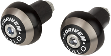 DRIVEN RACING Halo Handlebar End - Black DHBEW-BK