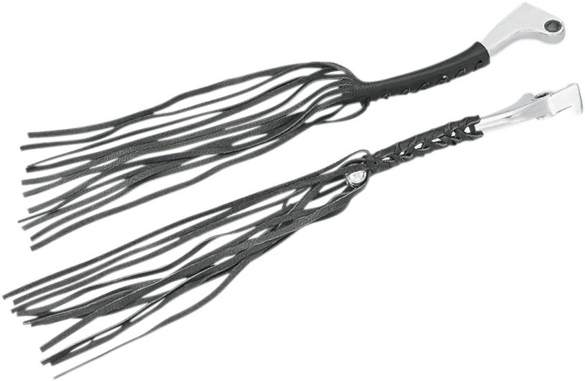 SHOW CHROME Leather Lever Fringe 17-110