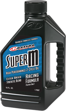 MAXIMA RACING OIL Super M Premix 2T Oil - 16 U.S. fl oz. 20916