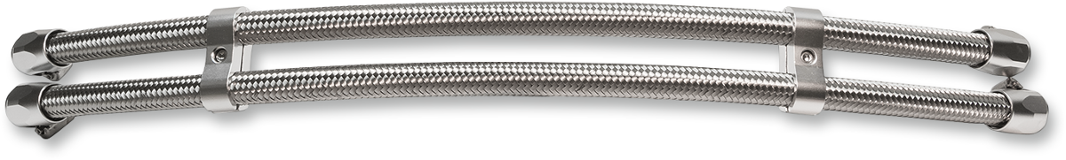 JAGG OIL COOLERS Oil Hose Upgrade Kit - Stainless Steel - 3' 211-JSSN06