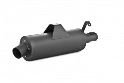 Single Slip On System W/ 4.25" Sport Muffler Blk