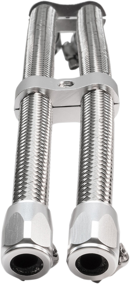 JAGG OIL COOLERS Oil Hose Upgrade Kit - Stainless Steel - 6' 211-JSSN06-6
