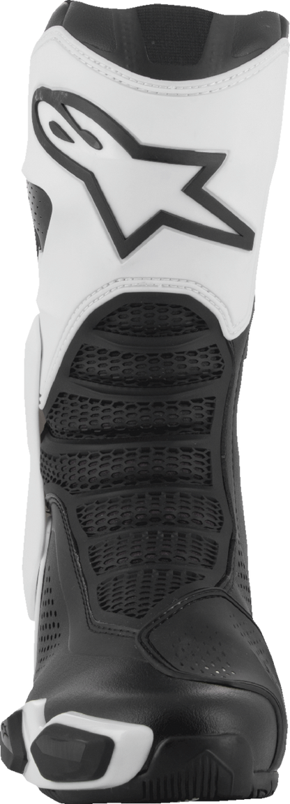 ALPINESTARS SMX-6 V3 Vented Boots - Black/White - US 6.5/EU 40 2223225-21-40