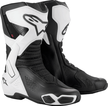 ALPINESTARS SMX-6 V3 Vented Boots - Black/White - US 8/EU 42 2223225-21-42
