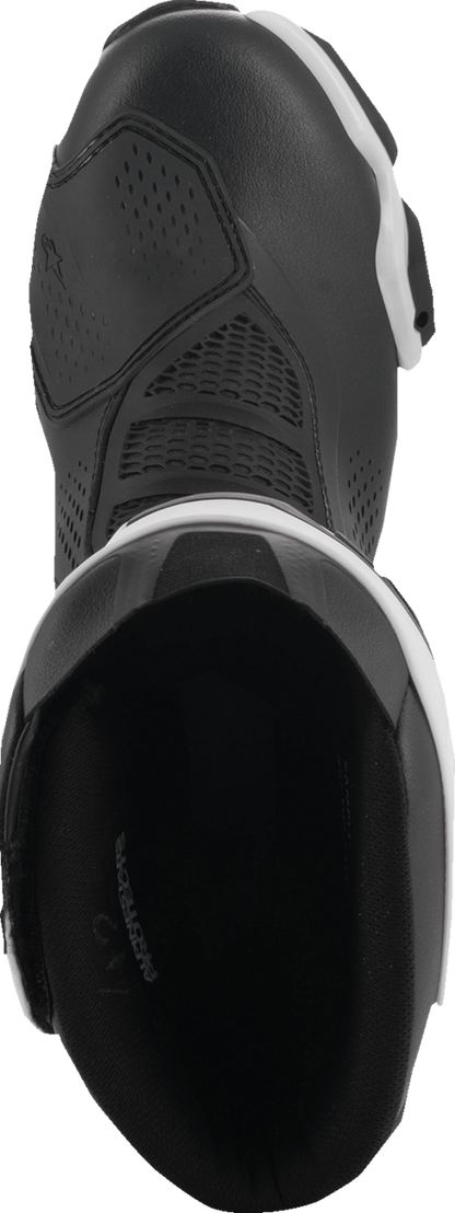 ALPINESTARS SMX-6 V3 Vented Boots - Black/White - US 6.5/EU 40 2223225-21-40