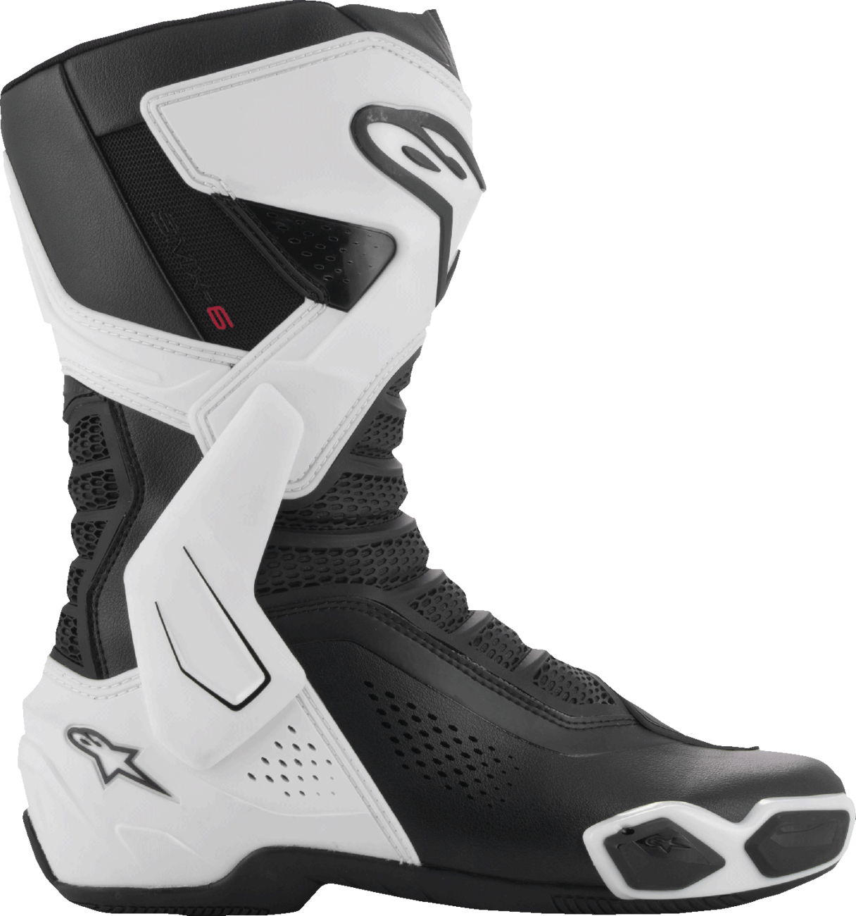 ALPINESTARS SMX-6 V3 Vented Boots - Black/White - US 8/EU 42 2223225-21-42