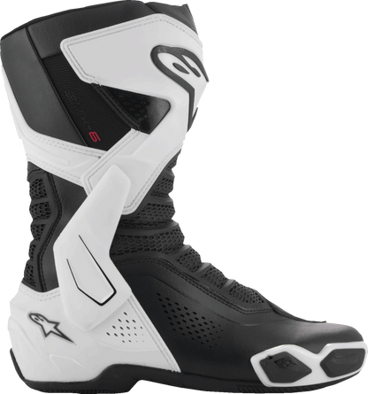 ALPINESTARS SMX-6 V3 Vented Boots - Black/White - US 8/EU 42 2223225-21-42