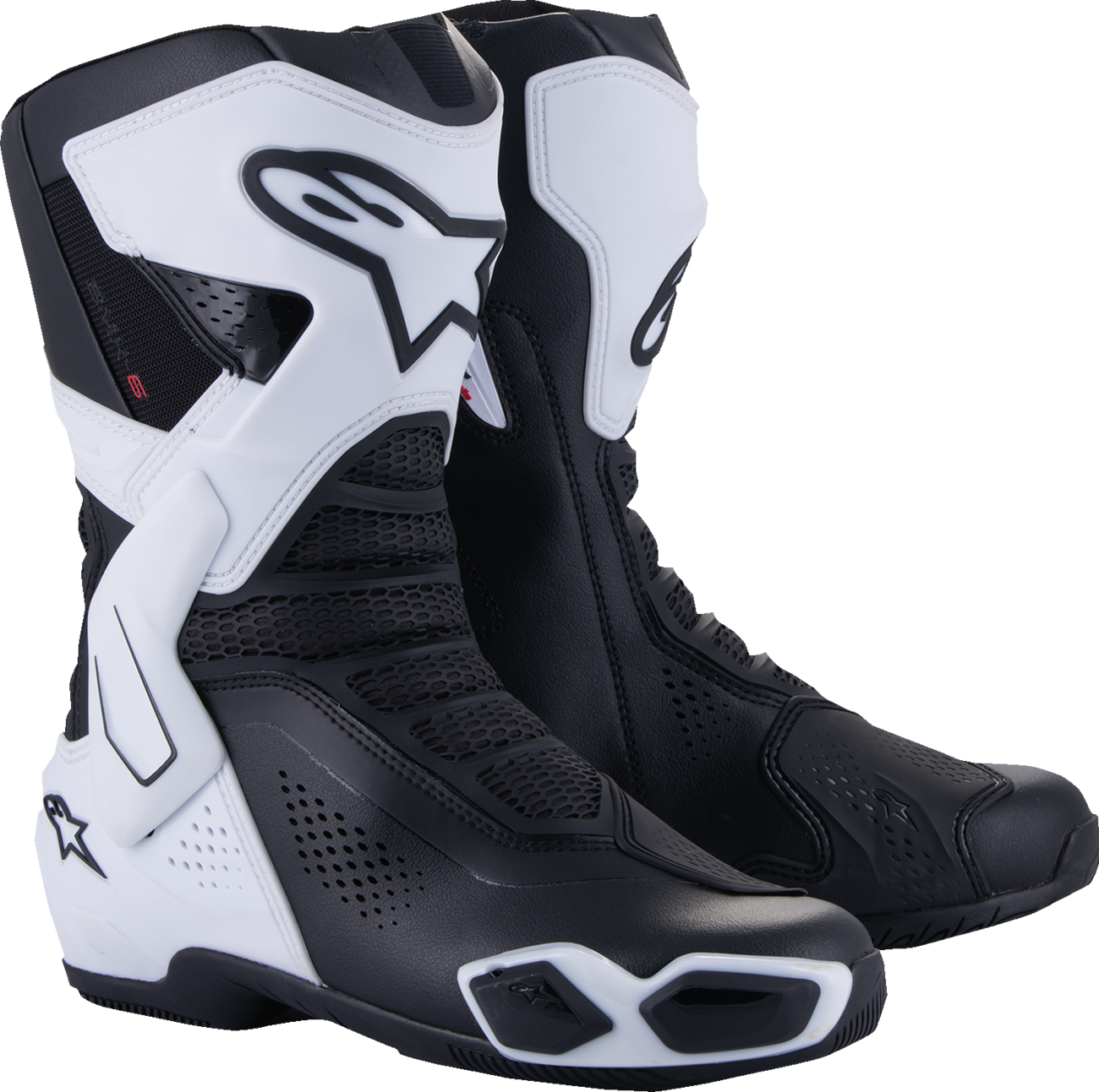 ALPINESTARS Stella SMX-6 V3 Vented Boots - Black/White - US 8 / EU 39 2223425-21-39