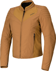 ALPINESTARS Stella Isla WR Jacket - Utility Brown/Light Gold - 2XL 3210425-8021-2X