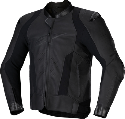 ALPINESTARS Missile v3 Leather Jacket - Black/Black - US 50 / EU 60 3100125-1100-60