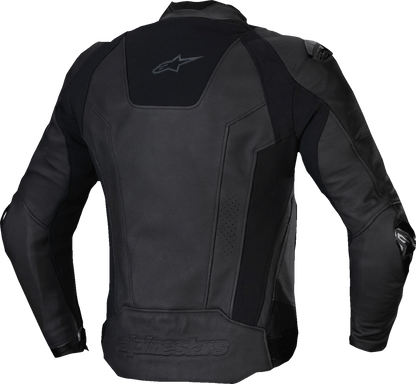 ALPINESTARS Missile v3 Leather Jacket - Black/Black - US 42 / EU 52 3100125-1100-52