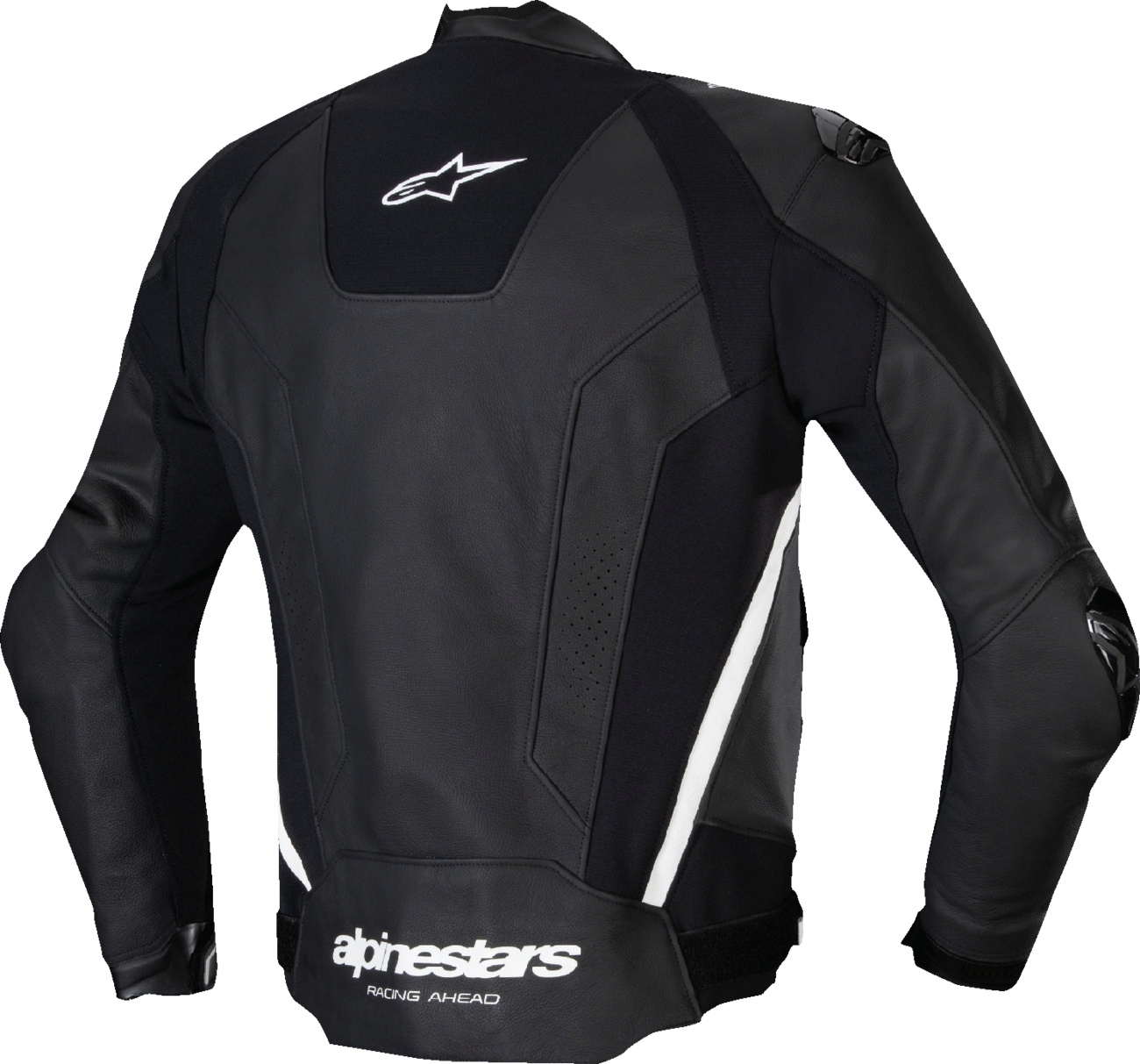 ALPINESTARS Missile v3 Leather Jacket - Black/White - US 46 / EU 56 3100125-12-56